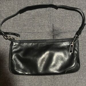 Coach Black Leather Handbag